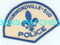 CANADA,QUEBEC,DRUMMONDVILLE SUD POLICE 1